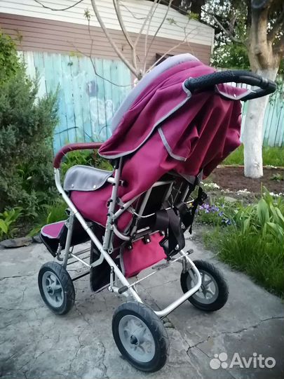 Детские коляски прогулочные с большими колесами