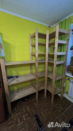 Стеллаж дерево бу леруа мерлен