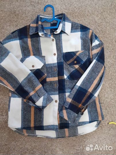 Тёплая рубашка Детская