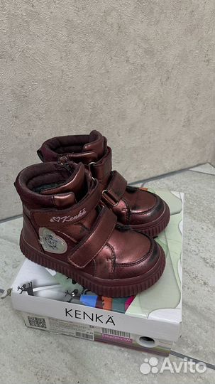 Ботинки демисезонные для девочки Kenka