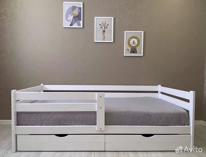 Детская кровать софа из массива