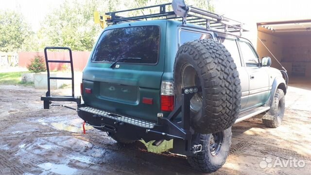 Силовой бампер Land Cruiser 80 (задний)