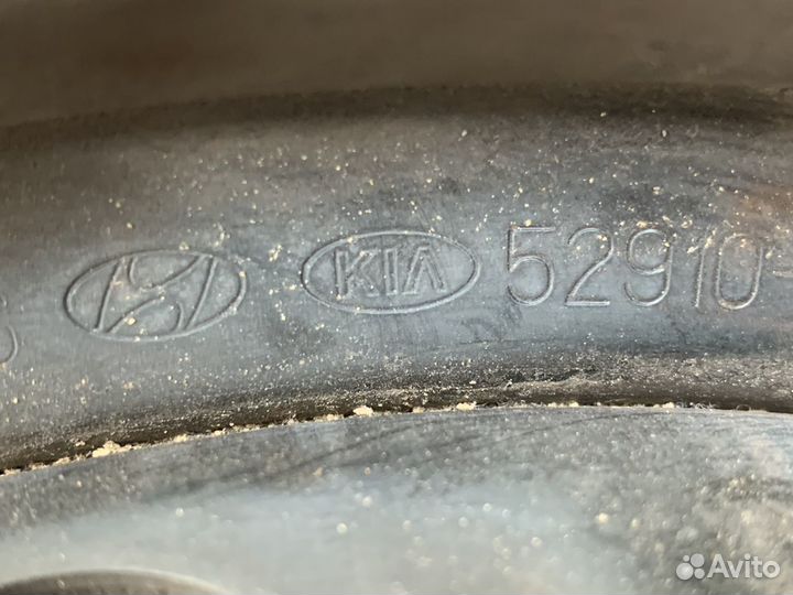 Диски r15 на hyundai solaris Rio rоригинал