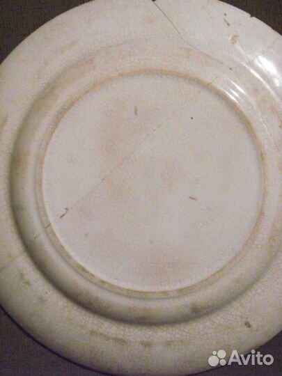Антикварная Тарелка. Sébastopol. До 1917г. Фарфор