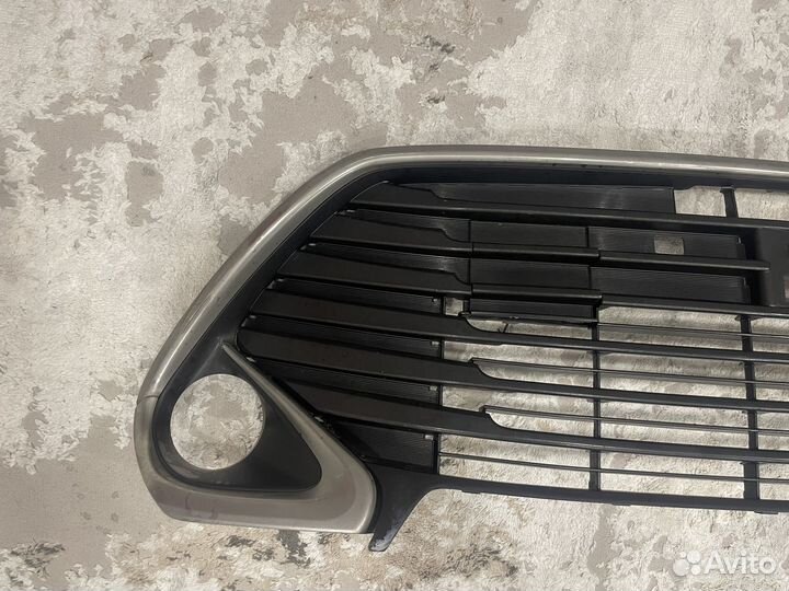 Нижняя решетка переднего бампера camry 55
