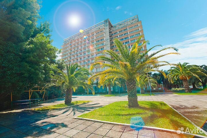 Абхазия из Москвы в июле на двоих Полный пансион