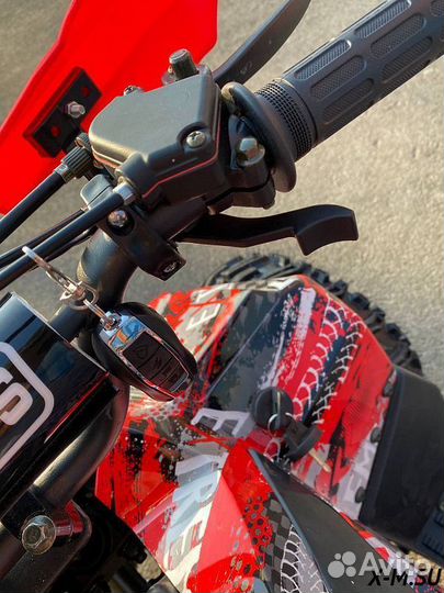 Квадроцикл raptor NEW 125 красный