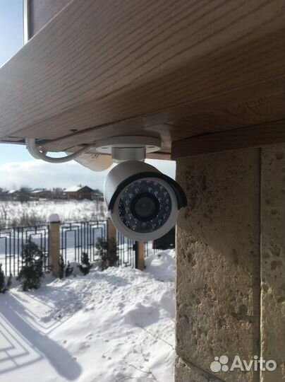 Видео наблюдение комплект Для частного дома Эконом