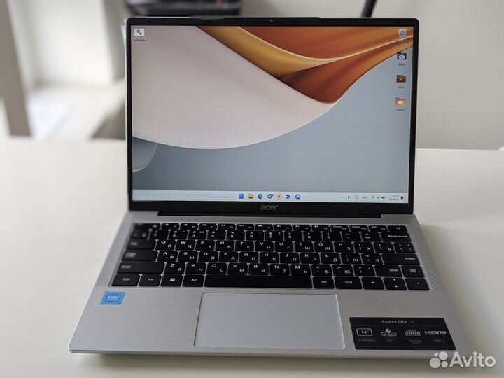 Ноутбук Acer Aspire Lite 14 N100, 8/256