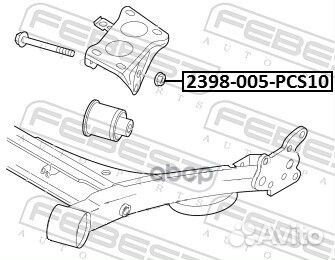 Гайка PCS10 2398005PCS10 Febest