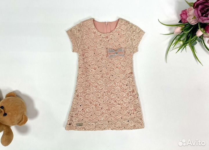 Платье для девочки 92