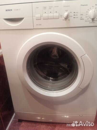Стиральная машина бу bosch maxx