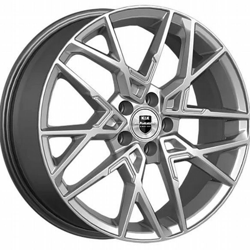 Диски K&K Вудроф 7x18 5x114.3 ET53 D54.1 Дарк платинум