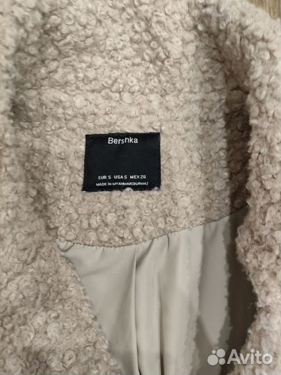 Пальто bershka барашек