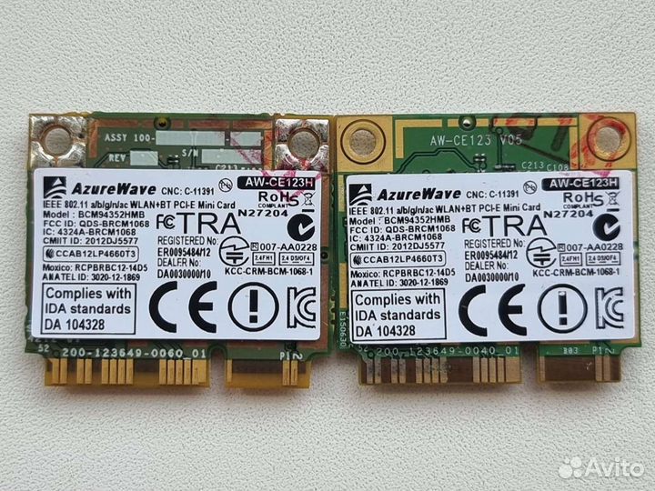 Wi-Fi адаптер AX3000H, bcm94352hmb хакинтош