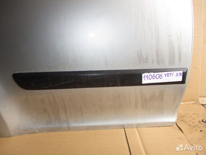 Молдинг задней правой двери Skoda Yeti (5L)