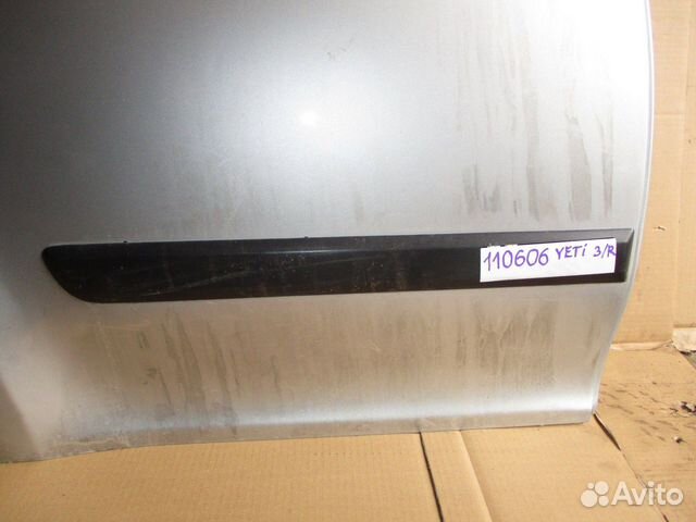 Молдинг задней правой двери Skoda Yeti (5L)