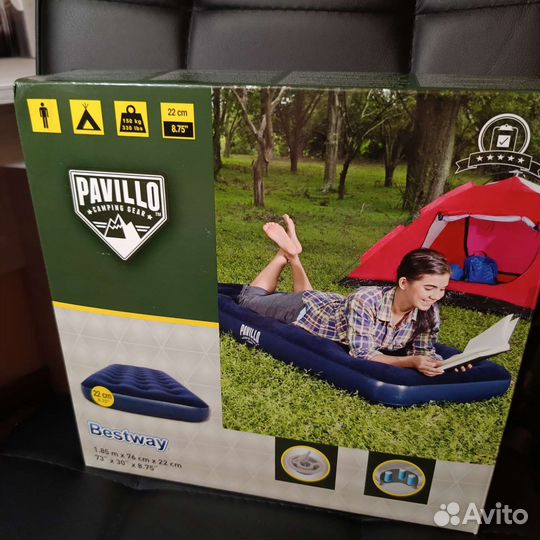 Надувной матрас новый