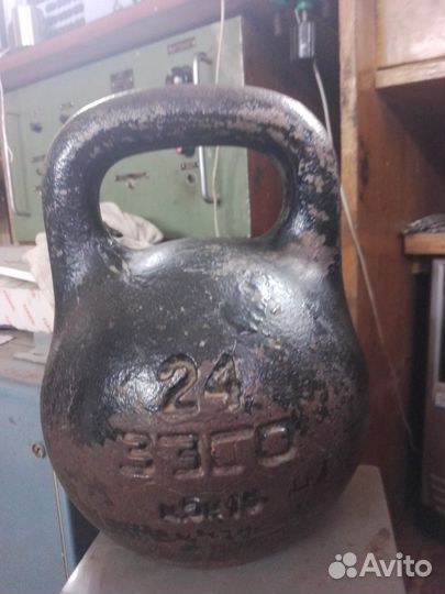 Гиря 24 кгБронь