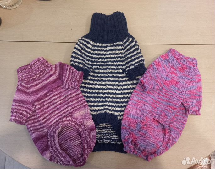 Вязаные вещи для собак