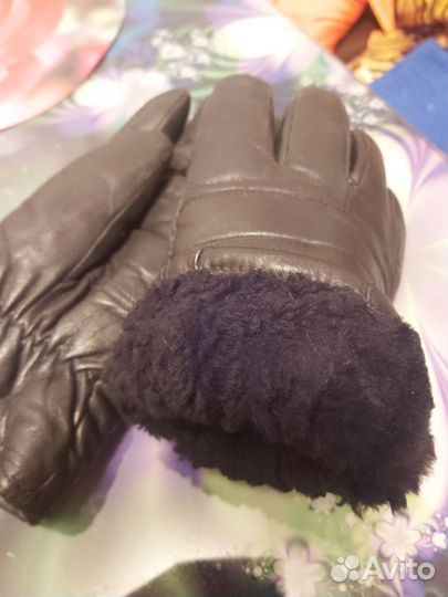 Перчатки зимние мужские