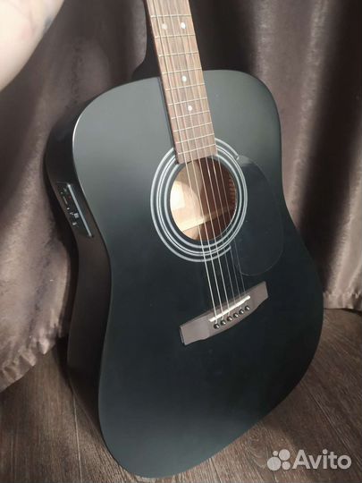 Электро-акустическая гитара Cort AD810E-BKS