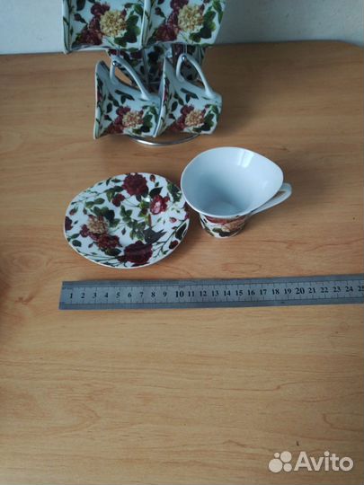 Кофейный сервиз на 6 персон