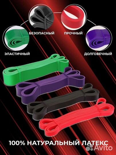 Эспандеры, жгуты, резинки для тренировок