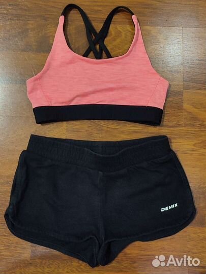 Костюм шорты и топ