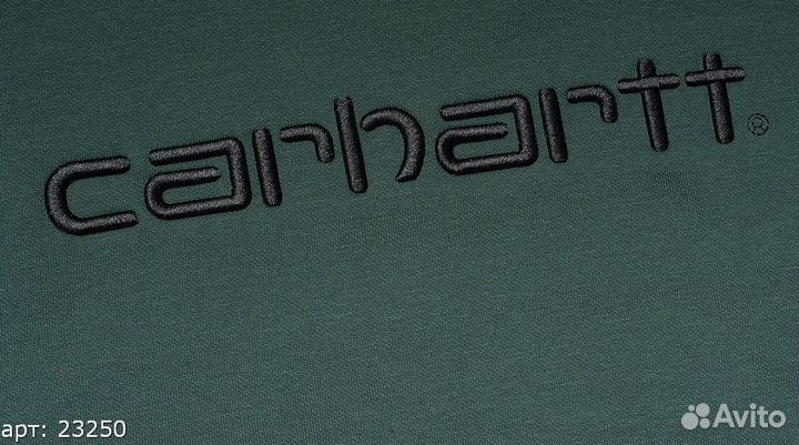 Свитшот Carhartt black brnd WIP2 Зелёный