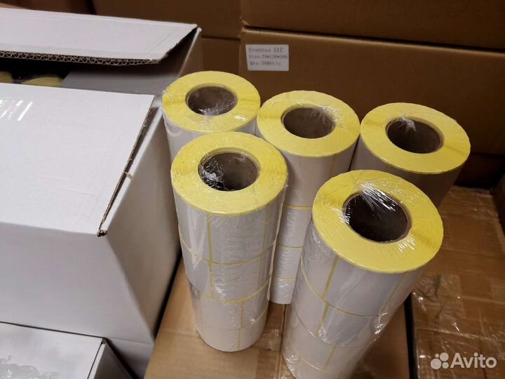 Термоэтикетки любой размер