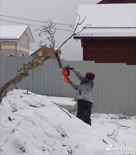 Ручная уборка снега