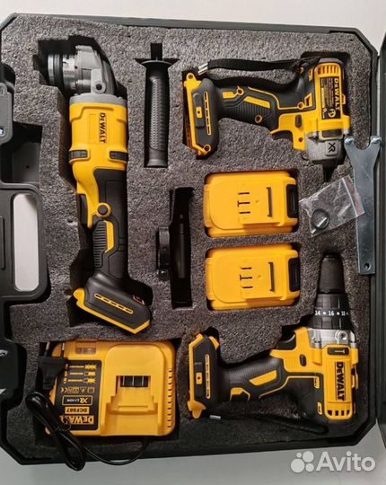 Набор аккумуляторного инструмента DeWalt 3в1 (Арт