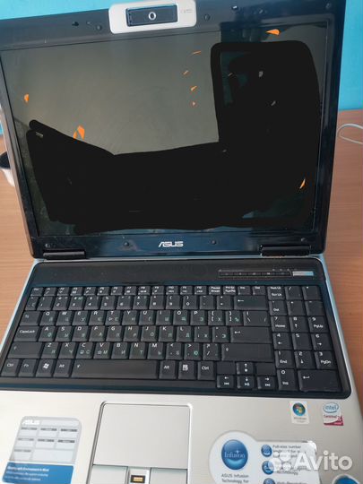 Ноутбук asus на запчасти
