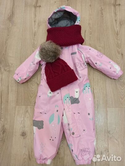 Шапка и шарф- снуд комплект