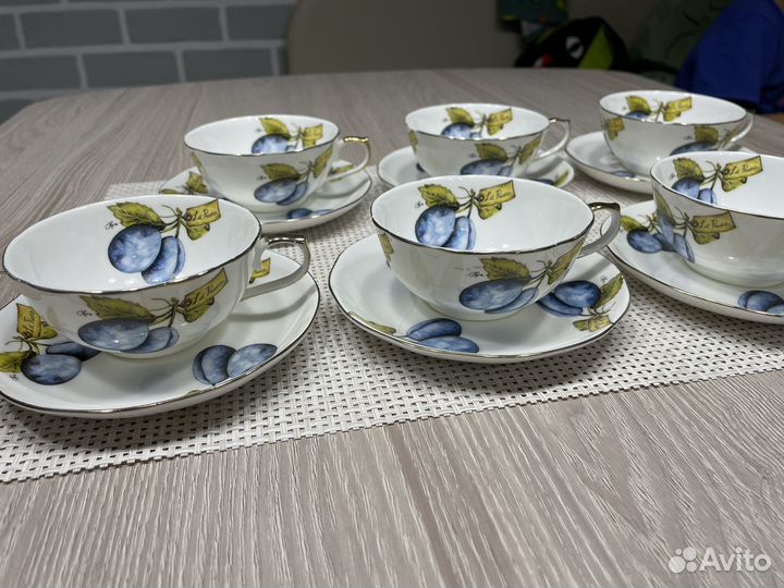 Набор столовой посуды фарфор