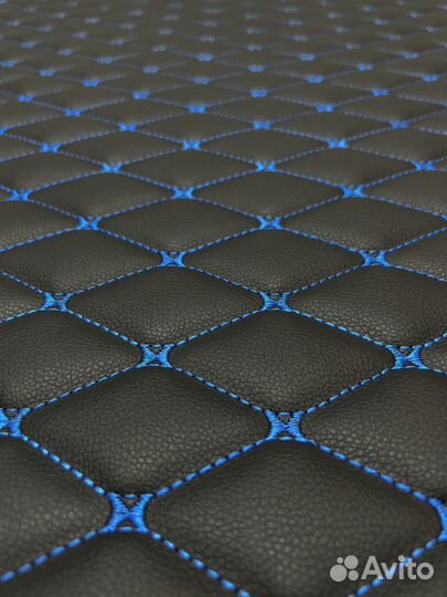 Экокожа стеганая для обшивки мебели и салона авто