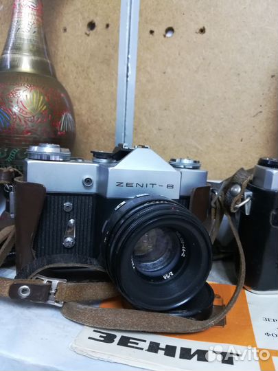 Фотоаппарат зенит в. Рабочий