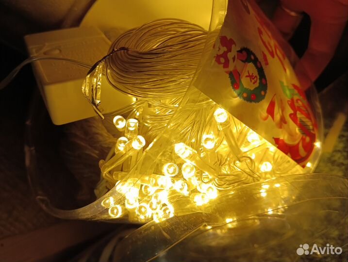 Гирланда штора