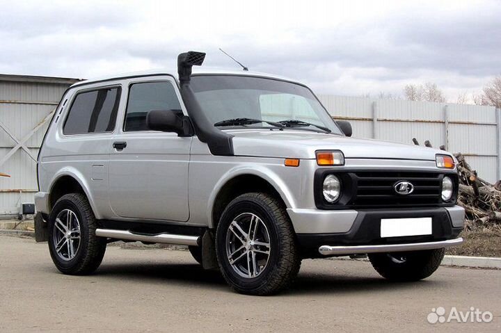 Защита переднего бампера LADA Niva 4x4 Urban 3D