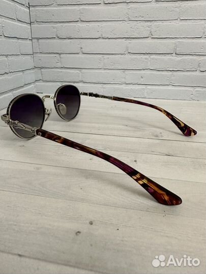 Очки круглые Chrome Hearts