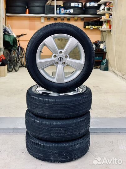 Колеса Nissan Qashqai R17 летние