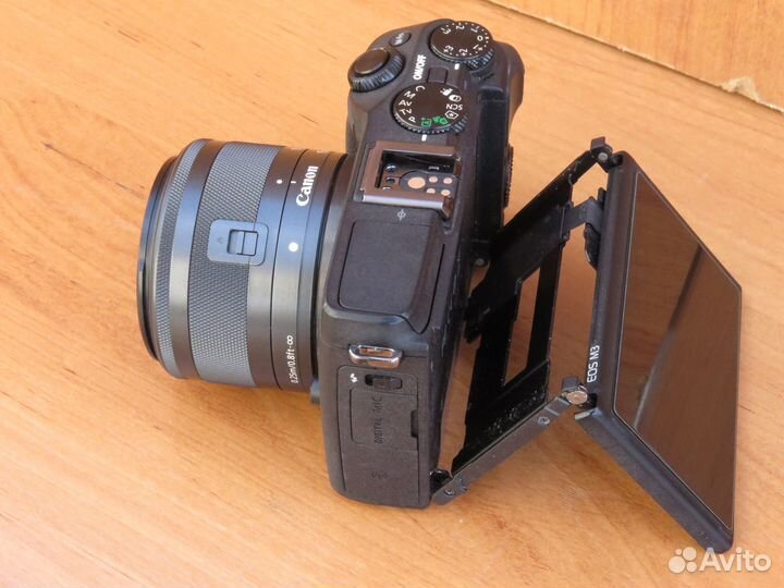 Беззеркальный Canon EOS M 3 Kit+адаптер Meike