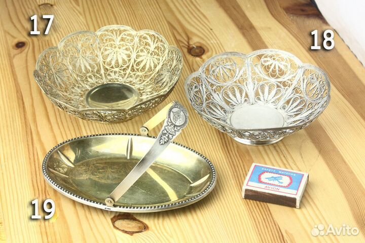 Банки, бокалы, вазы, чайница Европа нач 20го века