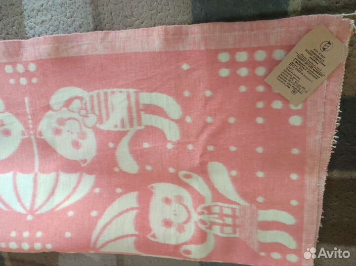 Одеяло байковое детское