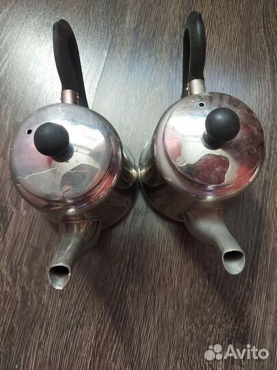 Заварочный чайник СССР латунь