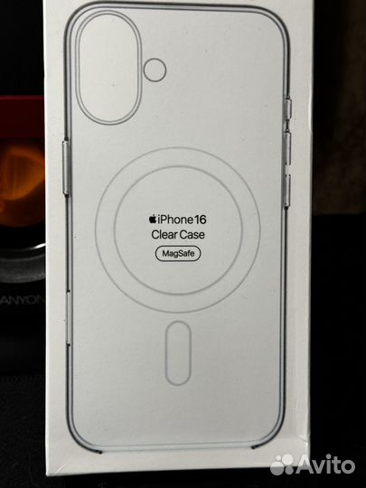 Чехол iPhone 16 Clear Case