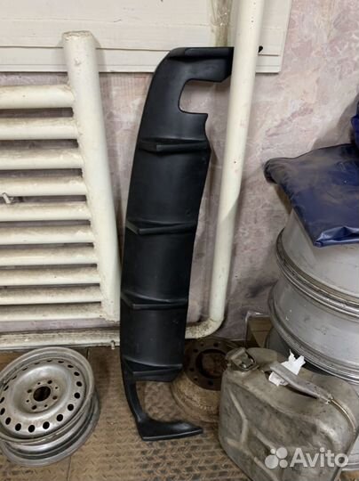 Задний диффузор octavia A5 RS