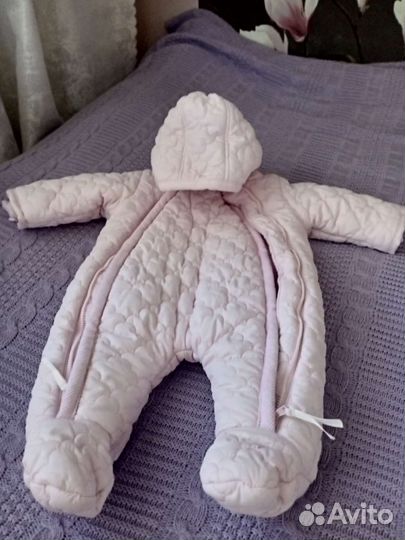 Комбинезон демисезонный 58-62; 62-68; 68