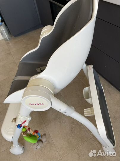 Oribel cocoon серый Стульчик для кормления